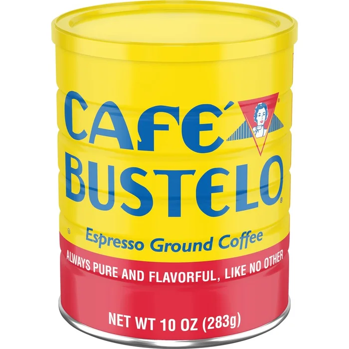 Café Bustelo Espresso Ground Coffee, 10 oz can package