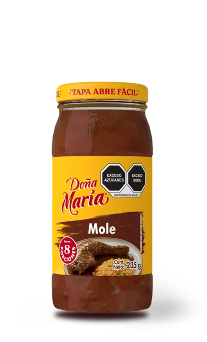 Doña María Mole Rojo en Pasta, 235 g package