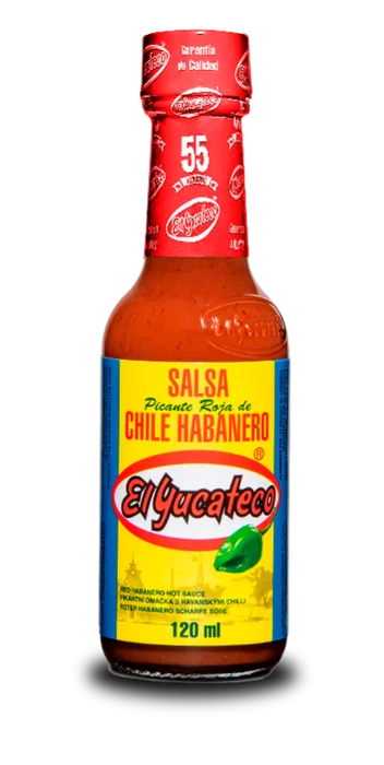 El Yucateco Salsa Roja Habanero Hot Sauce package