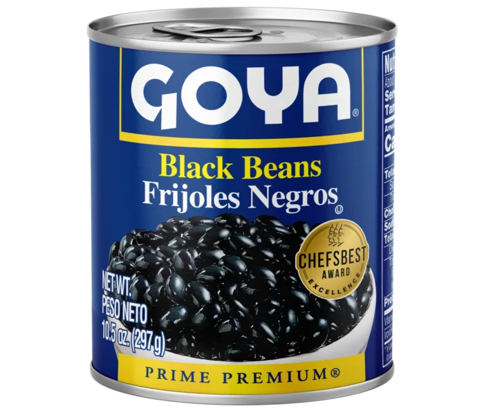 Goya Black Beans, 10.5 oz can package