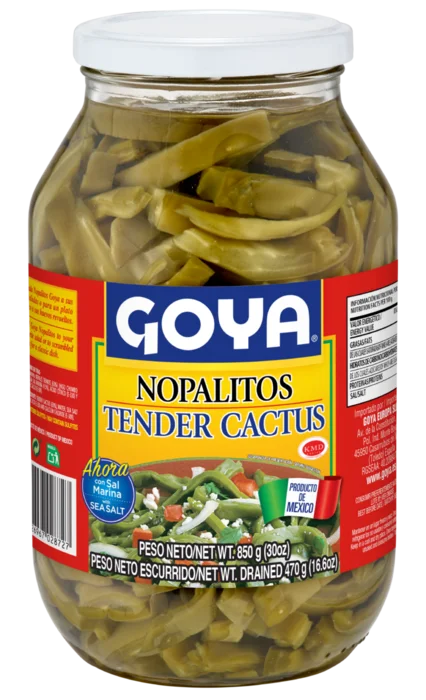 Goya Nopalitos Tender Cactus, 30 oz package