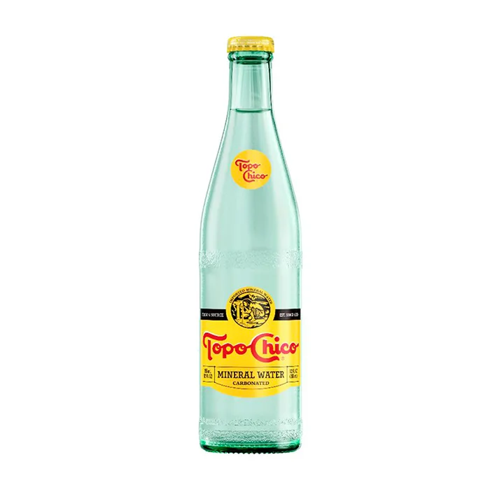 Topo Chico Sparkling Mineral Water, 12 fl oz bottle package